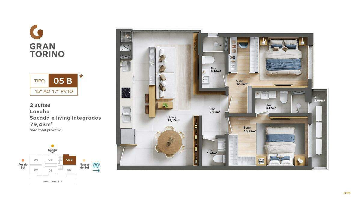 Imagem Apartamento na Planta no Itacolomi em Balneário Piçarras