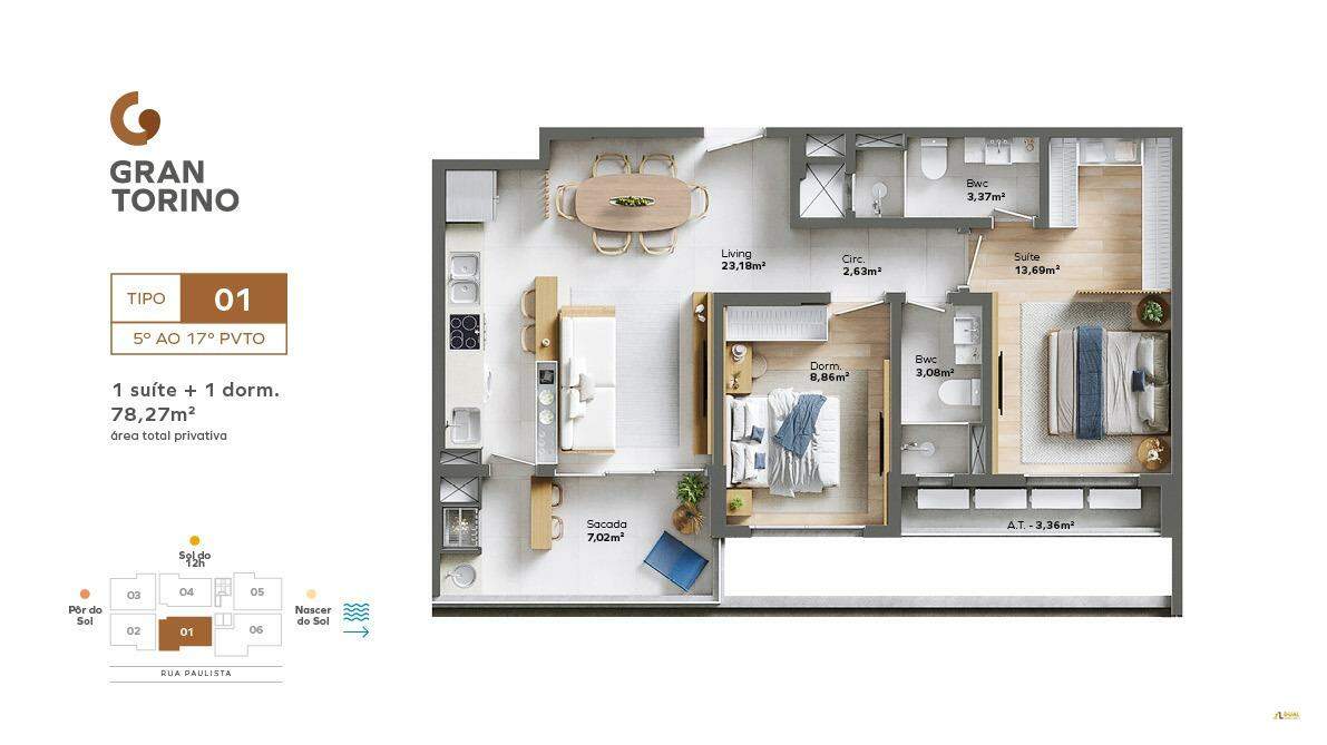 Imagem Apartamento na Planta no Itacolomi em Balneário Piçarras