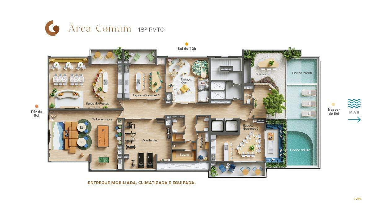 Imagem Apartamento à venda, 1 quarto, 1 suíte, Itacolomi - Balneário Piçarras/SC