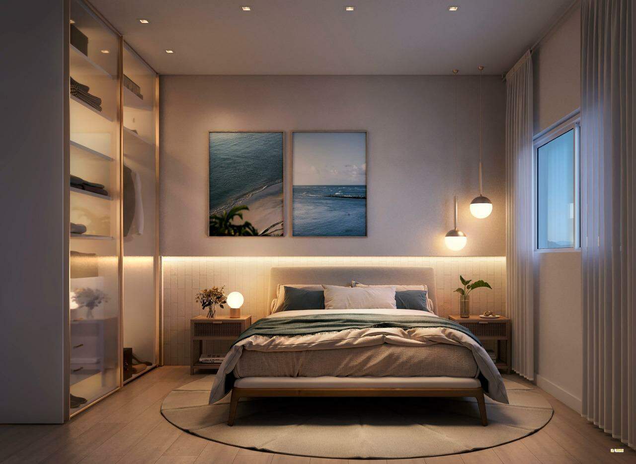 Imagem Apartamento à venda 1 suíte + 02 quartos - Itacolomi - Balneário Piçarras/SC