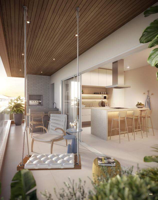 Imagem Apartamento à venda 1 suíte + 02 quartos - Itacolomi - Balneário Piçarras/SC