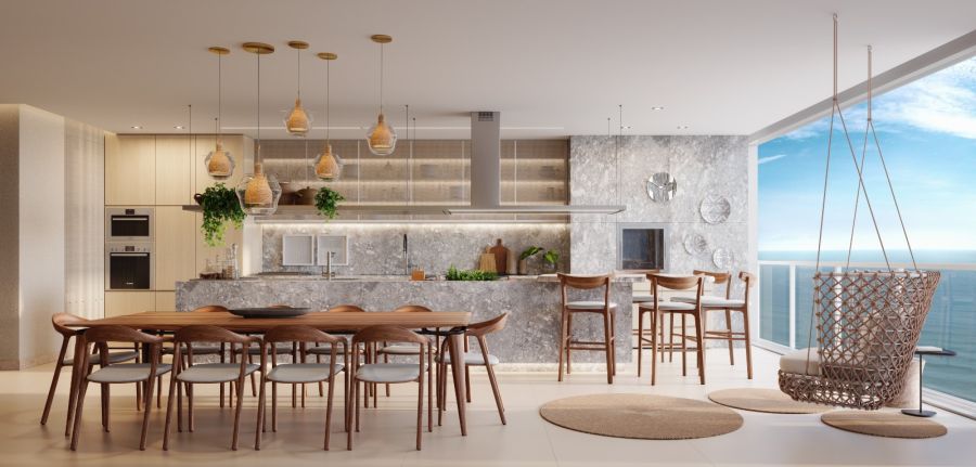 Imagem Residencial RHODES em Balneário Piçarras: Seu Home Club de praia exclusivo