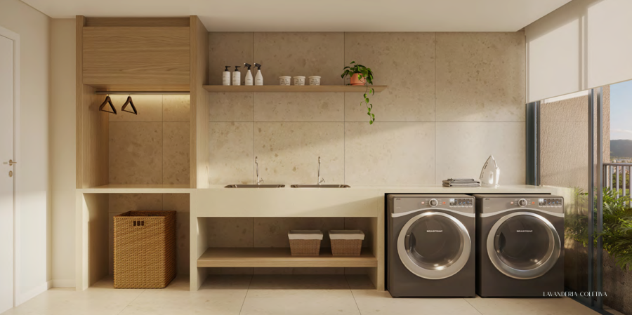 Imagem Apartamento na planta de 1 quarto de 36 a 44,11 m² no Nova Brasília em Jaraguá do Sul