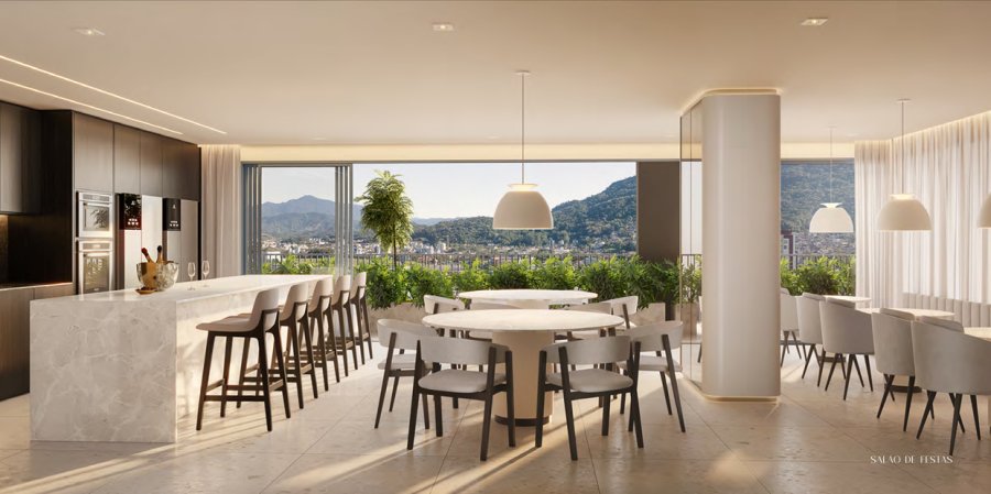 Imagem Apartamento na planta de 1 quarto de 36 a 44,11 m² no Nova Brasília em Jaraguá do Sul