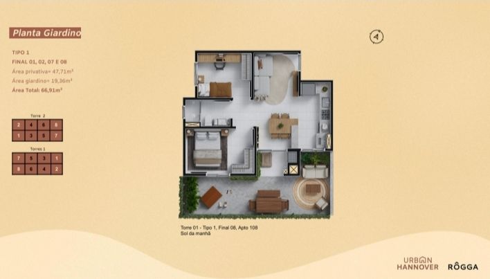 Imagem Apartamento com localização estratégica ao lado da católica