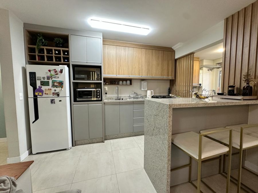 Imagem Apartamento Semimobiliado com 87,00 m² à Venda no Centro de Jaraguá do Sul