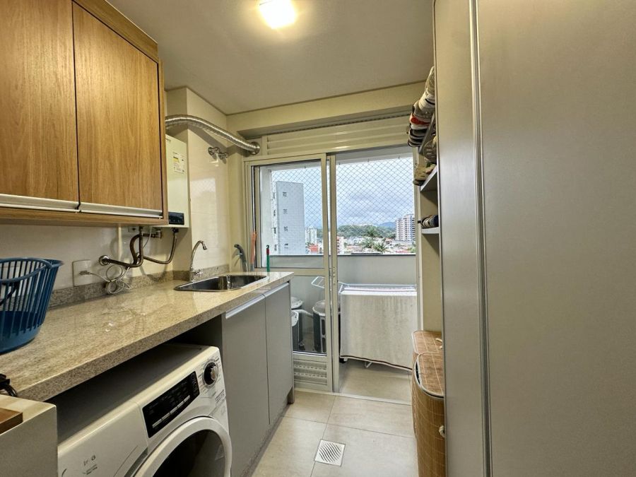 Imagem Apartamento Semimobiliado com 87,00 m² à Venda no Centro de Jaraguá do Sul