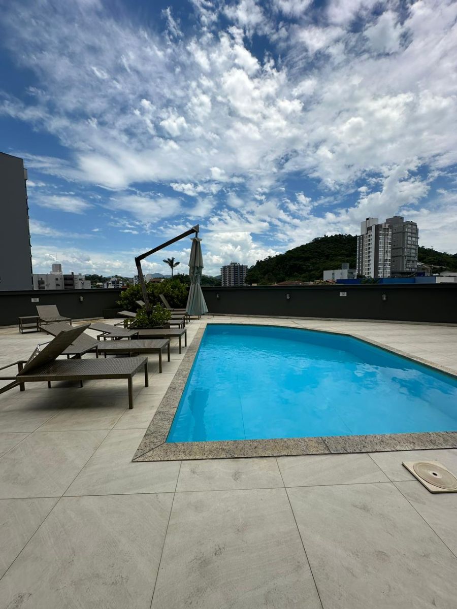 Imagem Apartamento Semimobiliado com 87,00 m² à Venda no Centro de Jaraguá do Sul
