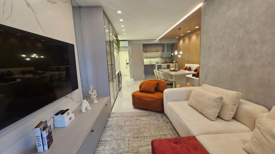 Imagem Apartamento Alto Padrão Mobiliado à Venda no Czerniewski | 1 Suíte + 2 Dormitórios | Jaraguá do Sul