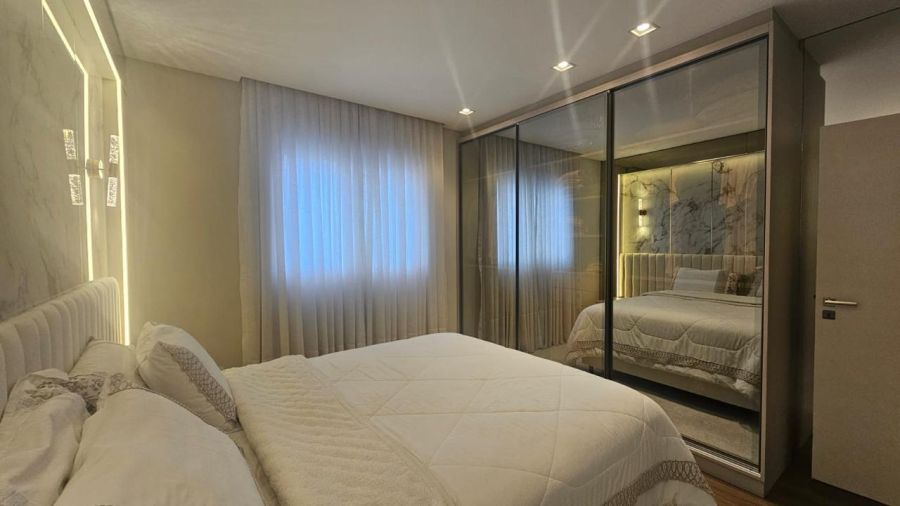 Imagem Apartamento Alto Padrão Mobiliado à Venda no Czerniewski | 1 Suíte + 2 Dormitórios | Jaraguá do Sul