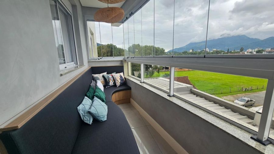 Imagem Apartamento Alto Padrão Mobiliado à Venda no Czerniewski | 1 Suíte + 2 Dormitórios | Jaraguá do Sul