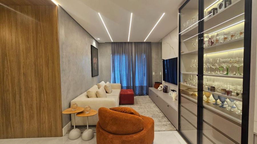 Imagem Apartamento Alto Padrão Mobiliado à Venda no Czerniewski | 1 Suíte + 2 Dormitórios | Jaraguá do Sul