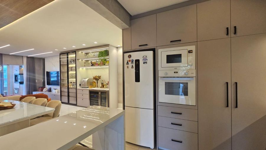Imagem Apartamento Alto Padrão Mobiliado à Venda no Czerniewski | 1 Suíte + 2 Dormitórios | Jaraguá do Sul