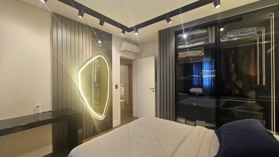 Imagem Apartamento Alto Padrão Mobiliado à Venda no Czerniewski | 1 Suíte + 2 Dormitórios | Jaraguá do Sul
