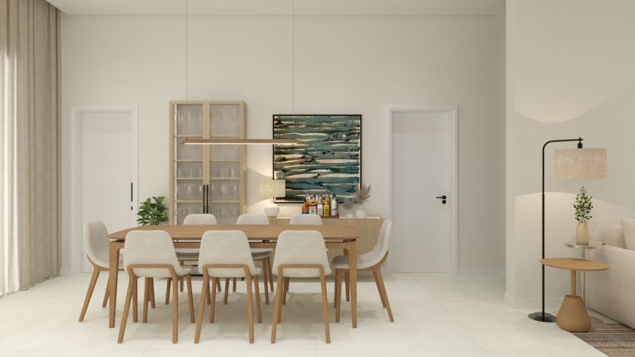 Imagem Casa Alto Padrão à Venda no Tifa Martins | 195 m², 3 Suítes e Piscina