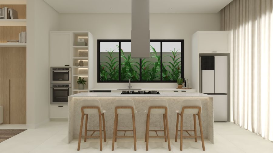 Imagem Casa Alto Padrão à Venda no Tifa Martins | 195 m², 3 Suítes e Piscina