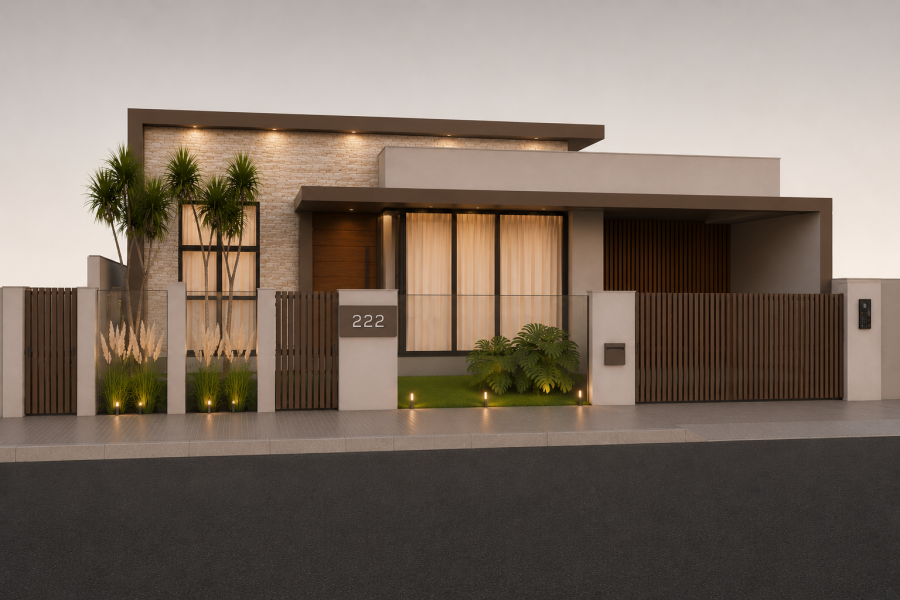 Casa no Rau com 1 Suíte Master + 2 Dormitórios e Alto Padrão
