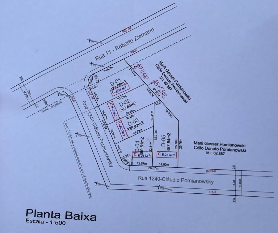 Imagem Terreno de 326,92 m² à Venda no Champs Élysées