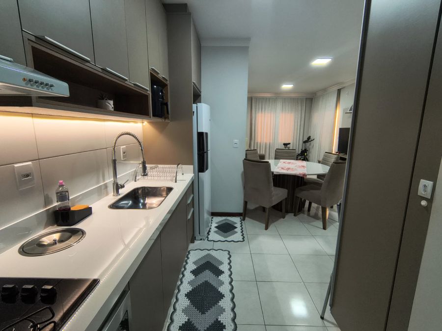 Imagem principal Apartamento no Jaraguá Esquerdo com 1 Suíte + 1 Dormitório, Mobiliado