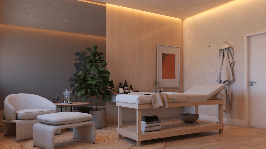 Imagem Apartamento em Penha com 2 Suítes e Estrutura Home Resort