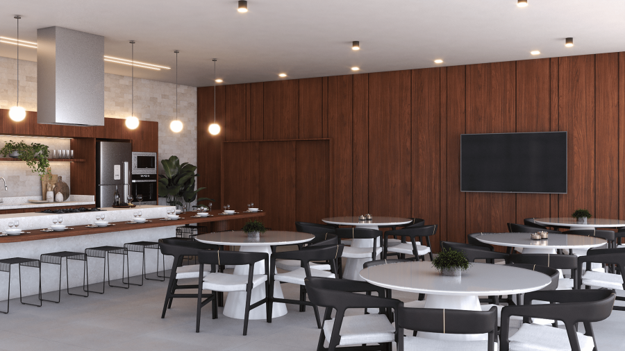 Imagem Apartamento em Penha com 2 Suítes e Estrutura Home Resort