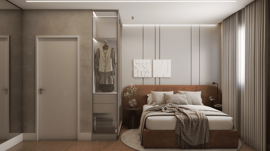 Imagem Apartamento em Penha com 2 Suítes e Estrutura Home Resort