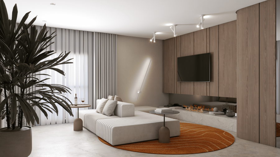 Imagem principal Apartamento em Penha com 2 Suítes e Estrutura Home Resort
