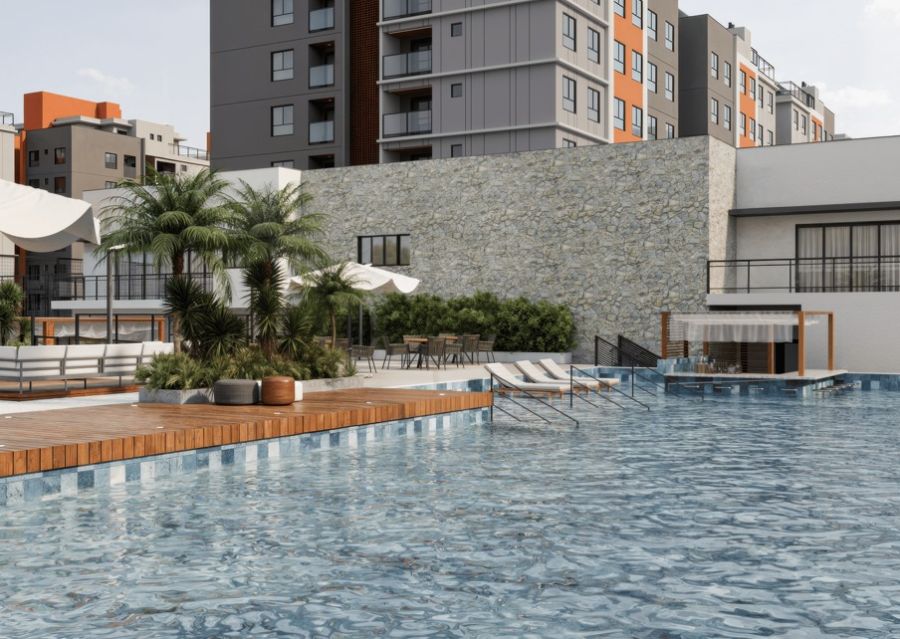 Imagem Apartamento em Penha com 2 Suítes e Estrutura Home Resort