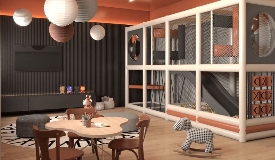 Imagem Apartamento em Penha com 2 Suítes e Estrutura Home Resort
