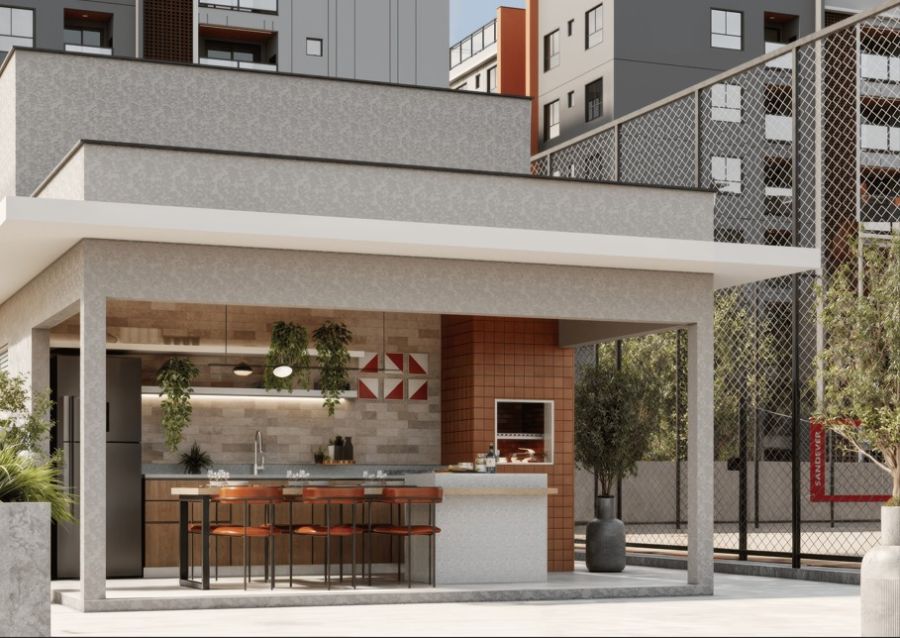 Imagem Apartamento em Penha com 1 Suíte + 2 Dormitórios | Zaya Home & Resort